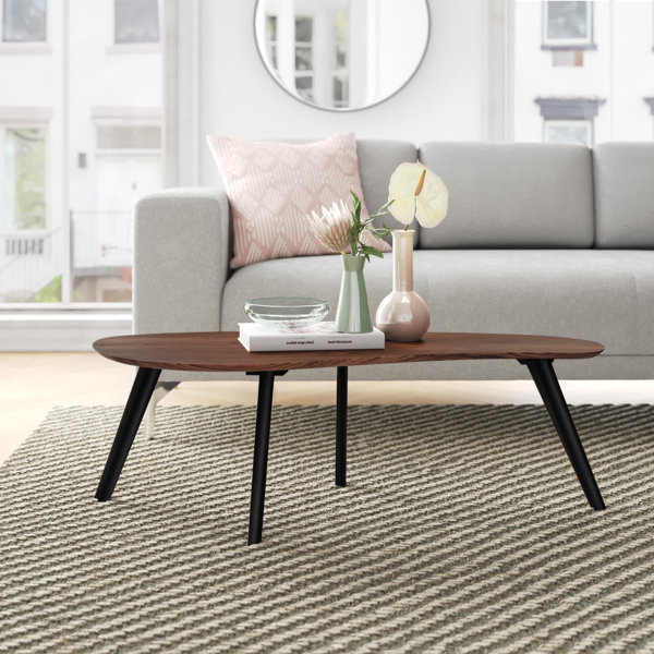 Small oval coffee tables online for small spaces